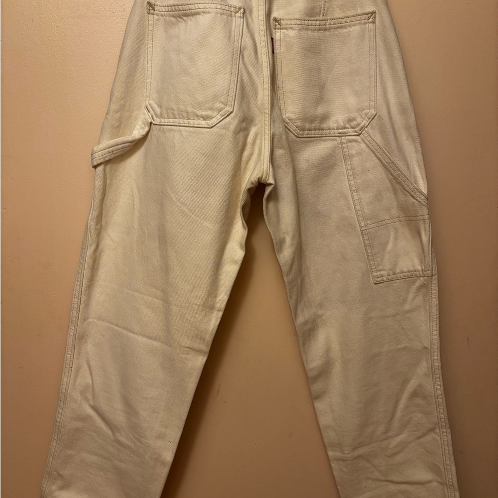 Levi Utility Pants in Cream